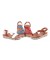 Avarca Blu Sandal Multicolor Medium , Reducere