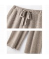 Pantaloni tricotati dama lana , pufosi , model nou